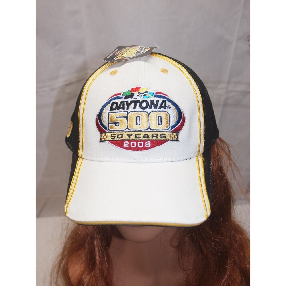 2008 DAYTONA 500 / 50 YEARS Multi-Color Signature Series NASCAR Hat ~ NWT Unisex
